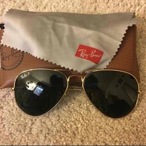 Ray ban polarized aviator